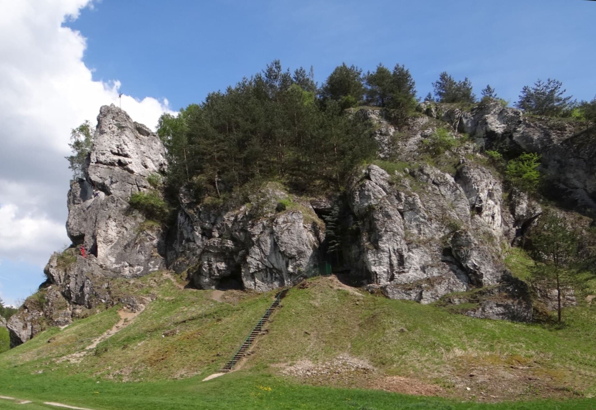 Ściany skalne w Dolinie Kobylańskiej